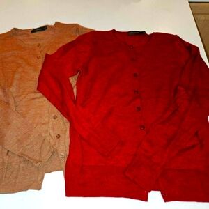 Women's Lot of 2 Size L Cardigans from "The Limited"